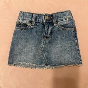 Old Navy Toddler Girl Denim Skirt 18-24M